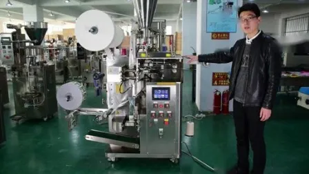 内側と外側に窒素シールを備えた二重チャンバーティーバッグティー包装機